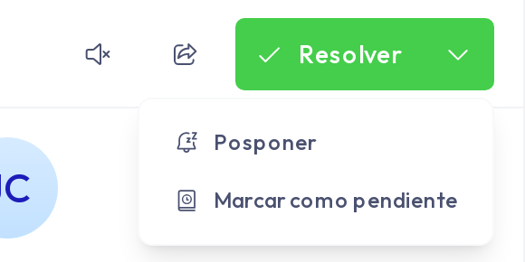 El botón Resolver y su menú