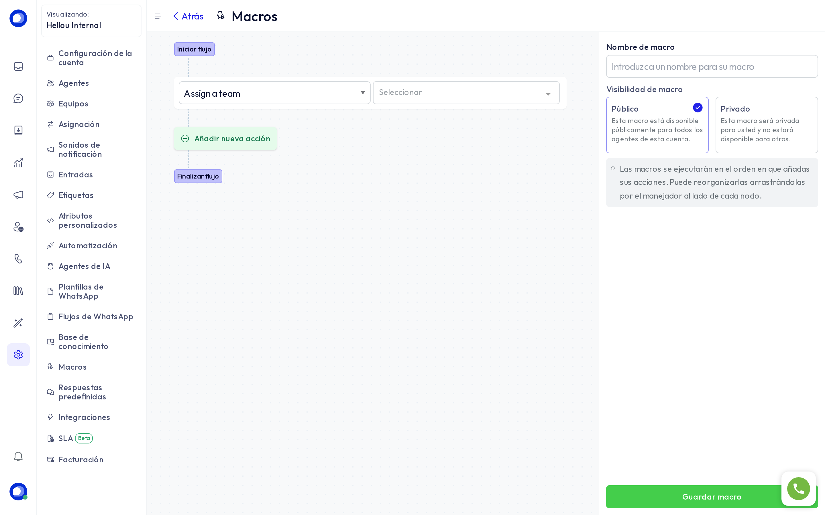 Editor de macro