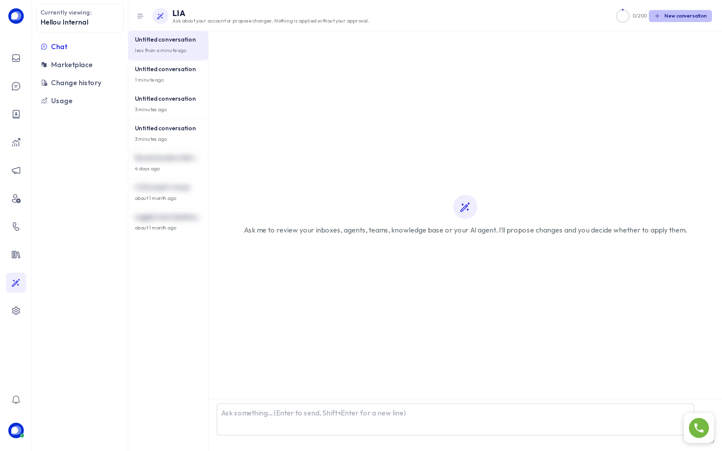 LIA chat