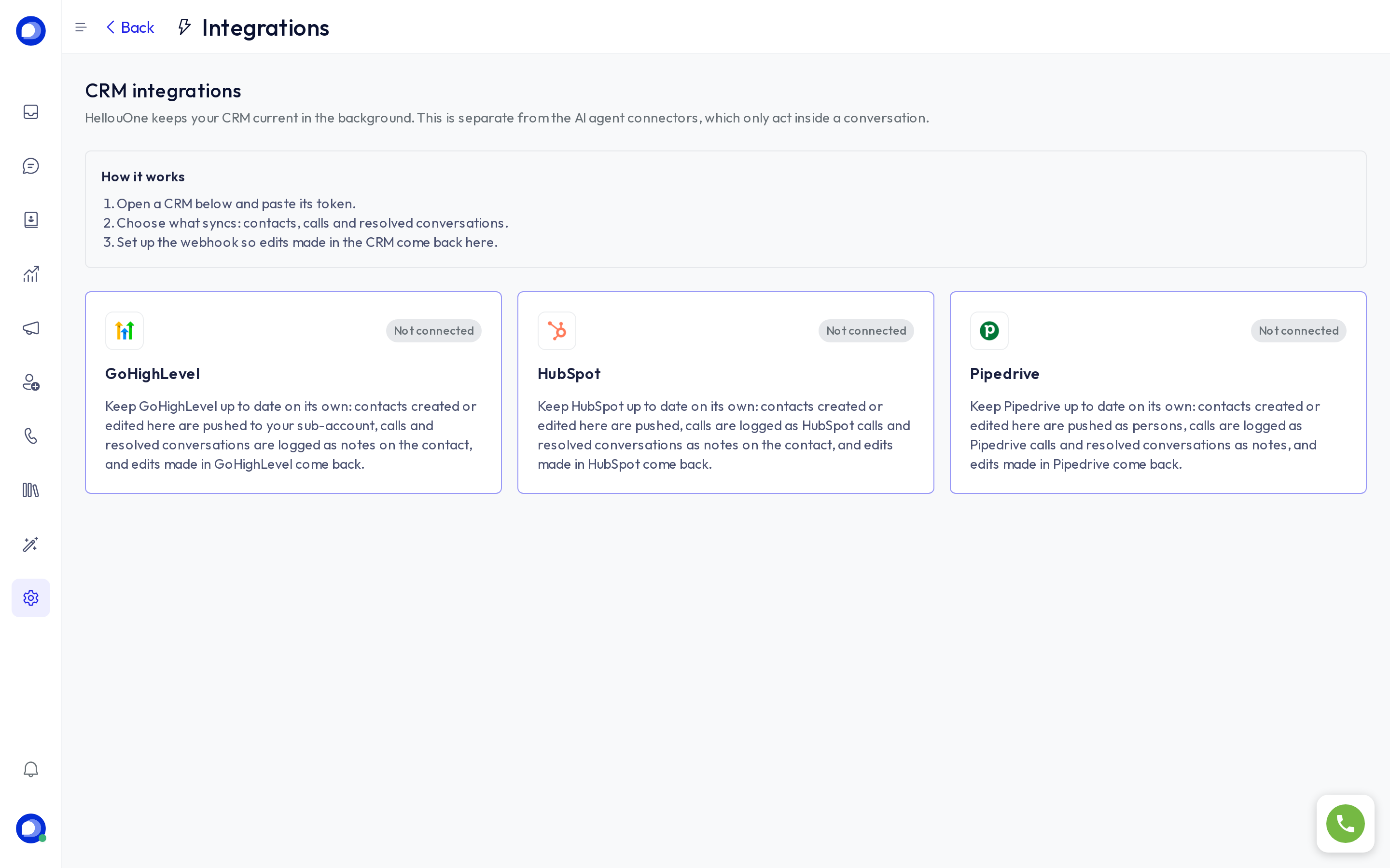 The CRM list: GoHighLevel, HubSpot and Pipedrive